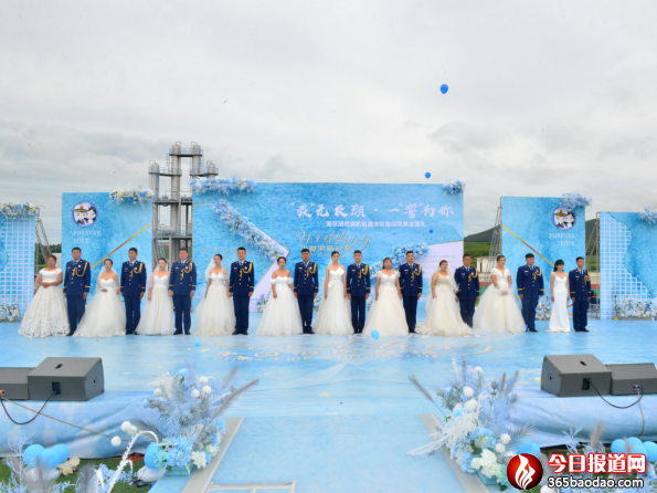 藍焰白紗,執手不離哈爾濱市消防救援支隊隆重舉行指戰員集體婚禮1066.png